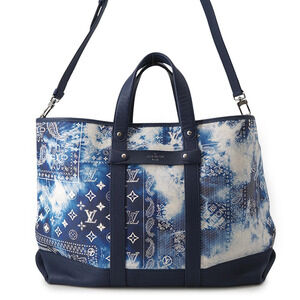 Louis Vuitton Monogram Bandana Trolley Tote Bag Shoulder